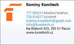 vizitka KOMITECH e-mail